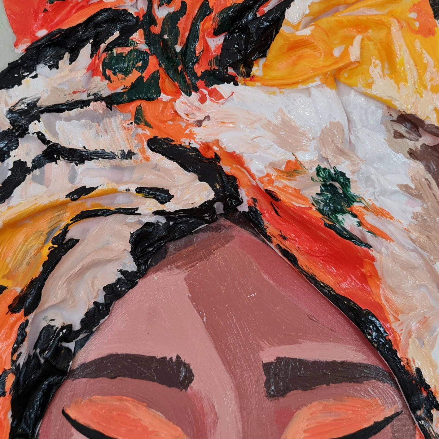 Pikturë dekorative me vaj, Wallity, OPL1962078325, shumëngjyrëshe, 50x70cm