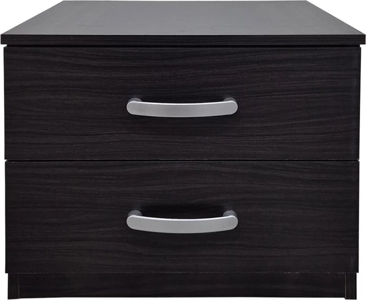 Komodinë Athos, ngjyrë wenge, 48x40x41.5cm