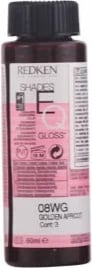 Ngjyrë për flokë unisex Redken Shades Eq 08WG Golden Apricot, 60ml