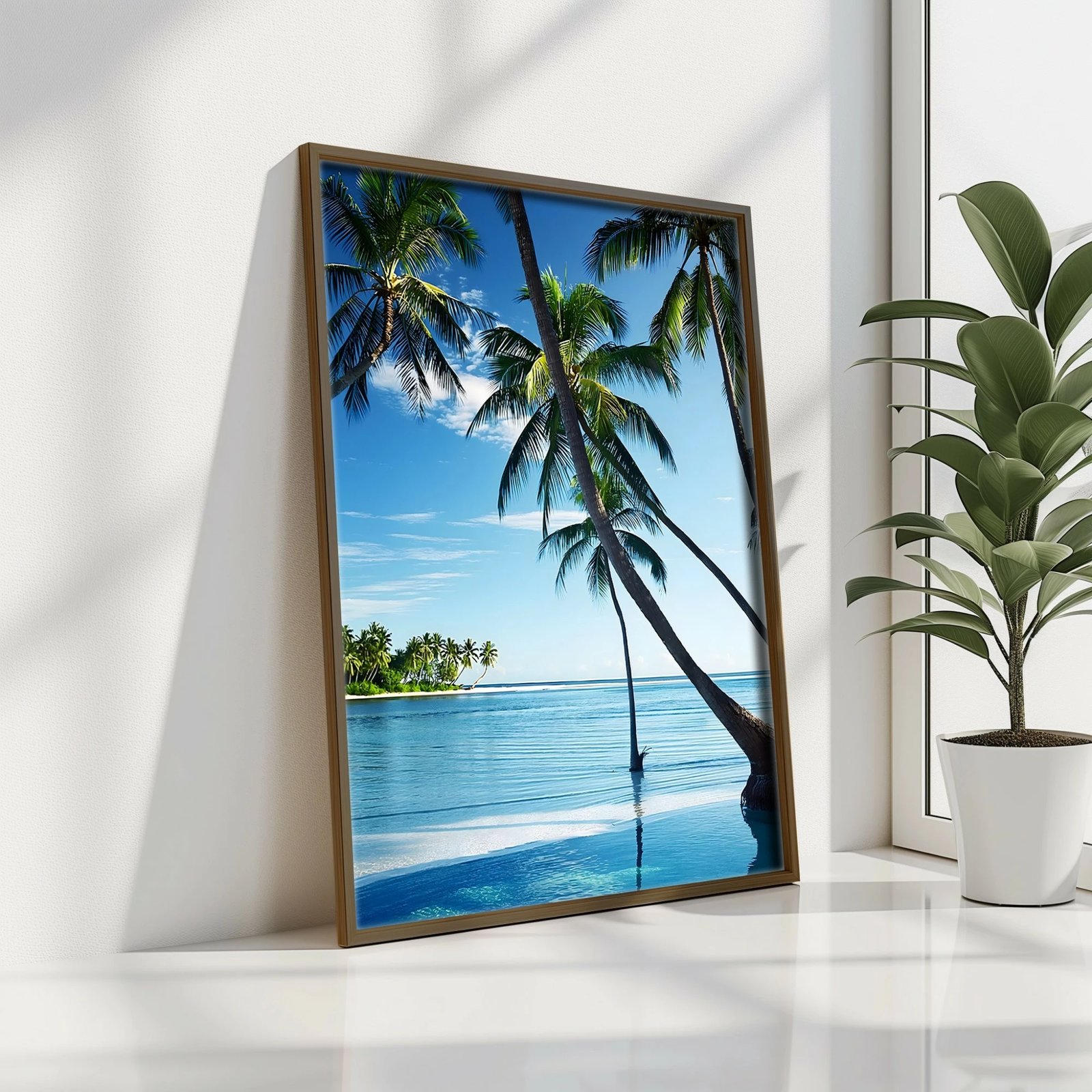 Pikturë dekorative me kornizë MDF, Wallity, GE112-L