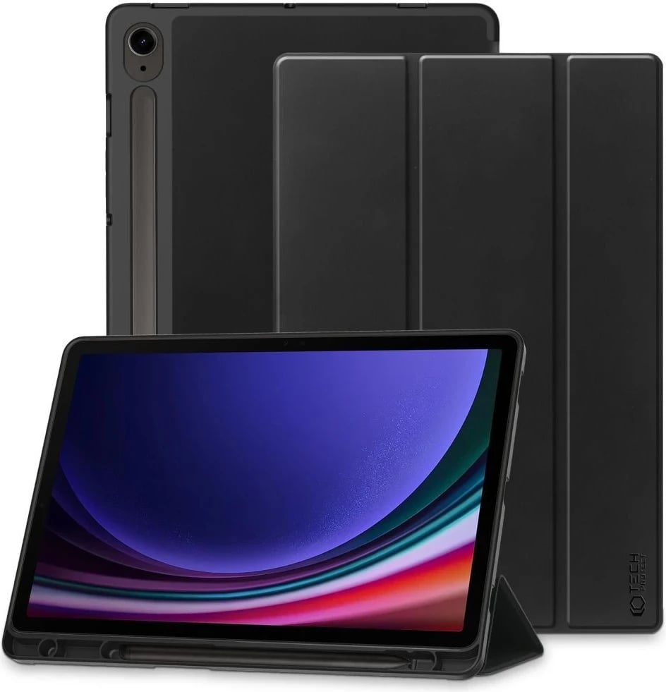 Mbështjellës Tech-Protect SC Pen për Samsung Galaxy Tab S9 FE 10.9 X510 / X516B, i zi