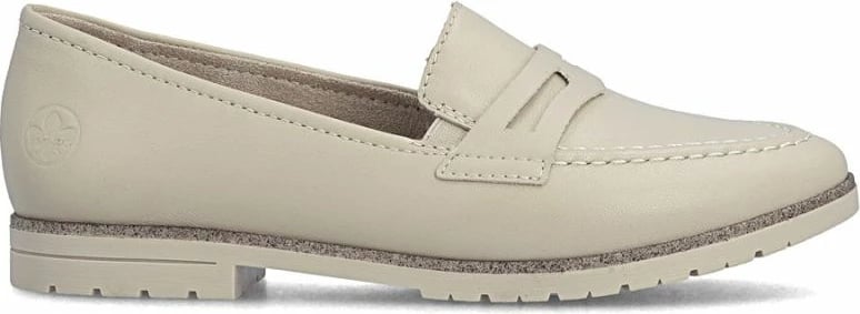 Këpucë lëkure për femra Rieker, bezhë