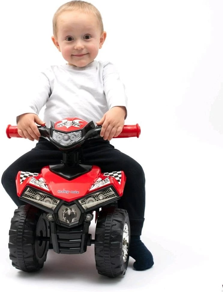 mjet lëvizës quad, Baby Mix, me tinguj dhe drita, 12–36 muaj, deri 27 kg, Blu