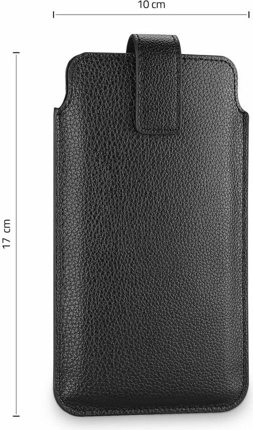 Mbështjellës Tech-Protect SM65 për celular 6-6.9", i zi