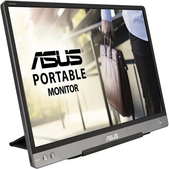 Monitor portabël Asus ZenScreen MB14AC 14" TFT/LCD, klasa energjisë B, 1 kg, e zezë/gri