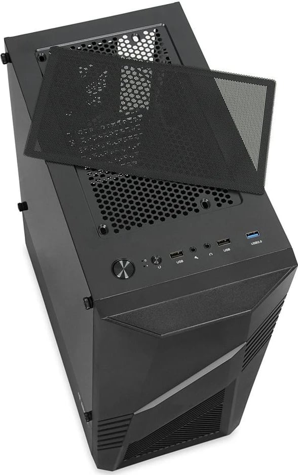 Kasë iBox Lupus 71, e zezë