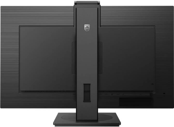 Monitor LED, Philips, 329P1H/00, 31.5", 4K UHD, USB-C docking 90W, kamerë pop-up, e zezë