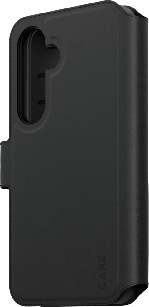 Mbështjellës PanzerGlass CARE Tango 2in1 Wallet Case për Samsung Galaxy S25, Zi