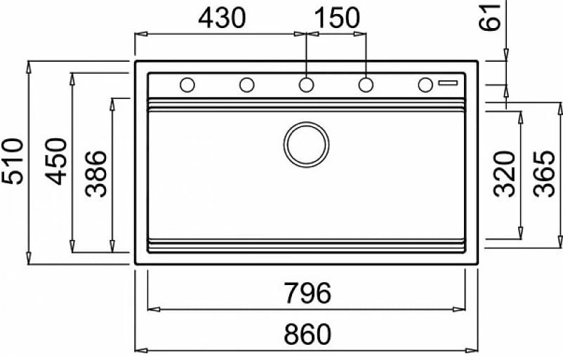 Lavaman Elleci LGB36040, 86 x 51 cm, i zi Lavaman Elleci LGB36040, 86 x 51 cm, i zi