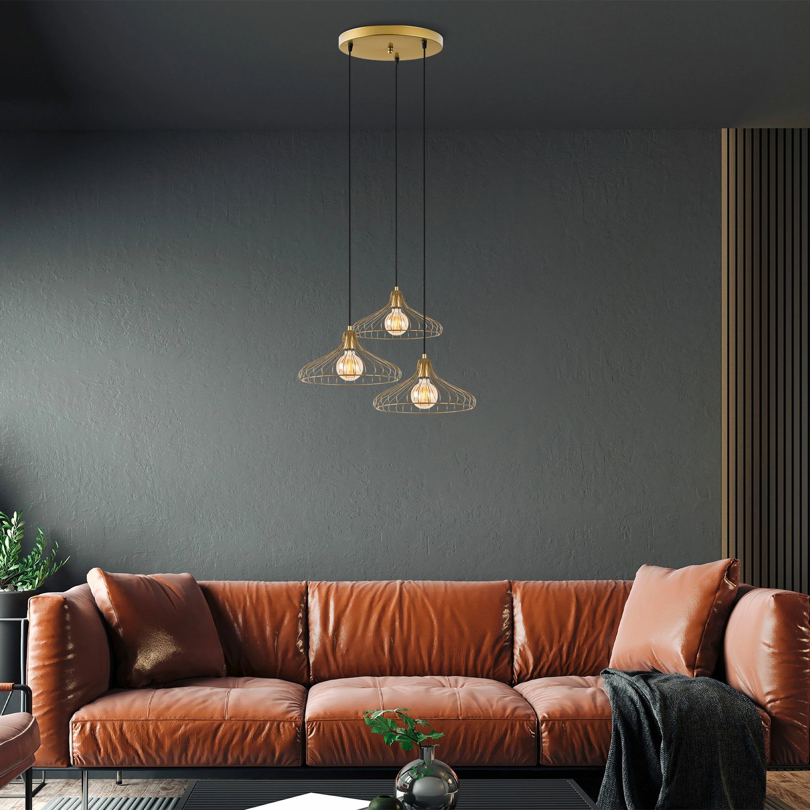 Llambë varëse Opviq, Depay - 11261, ngjyrë ari