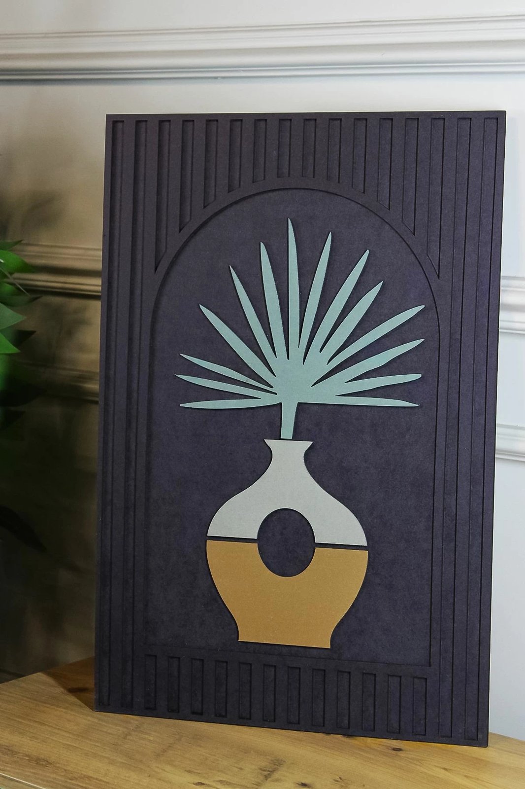 Pikturë dekorative, Wallity, Ersy3Dpot1-2030, shumëngjyrëshe, 20x30x2cm