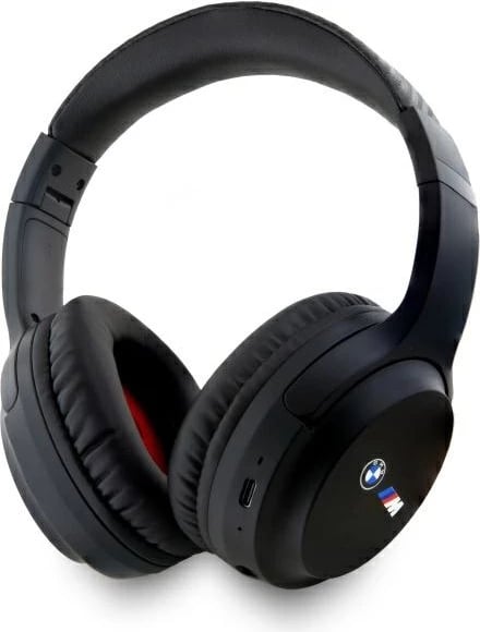Kufje BMW BMBHMIAV27MBCTK, Bluetooth, ENC, On-ear, 30 orë, të zeza me logo Kufje BMW BMBHMIAV27MBCTK, Bluetooth, ENC, On-ear, 30 orë, të zeza me logo