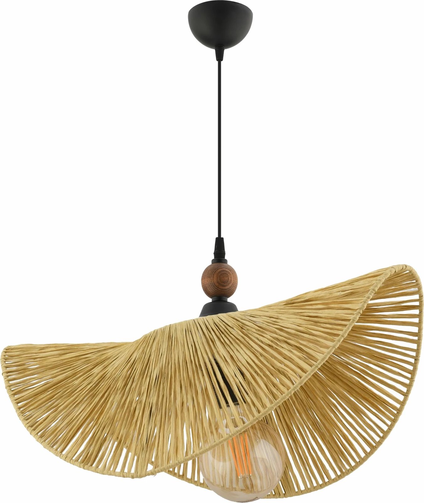 Llambë tavani Opviq Taco W, ngjyrë camel, kafe, e zezë