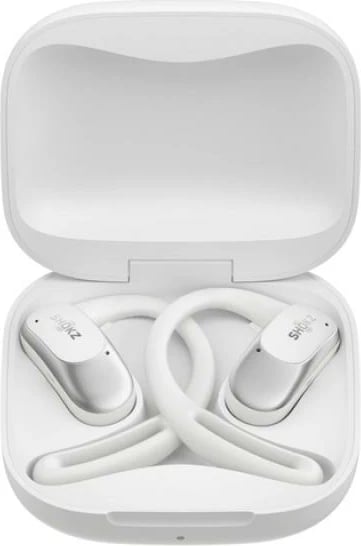 Kufje pa tela open-ear Shokz OpenFit T511-ST-WT True Wireless me grepa veshi 8.7 g, të bardha