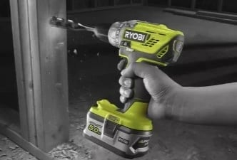 Shrafciger Ryobi R18DD3-0, 18 V, 1800 RPM, Jeshil