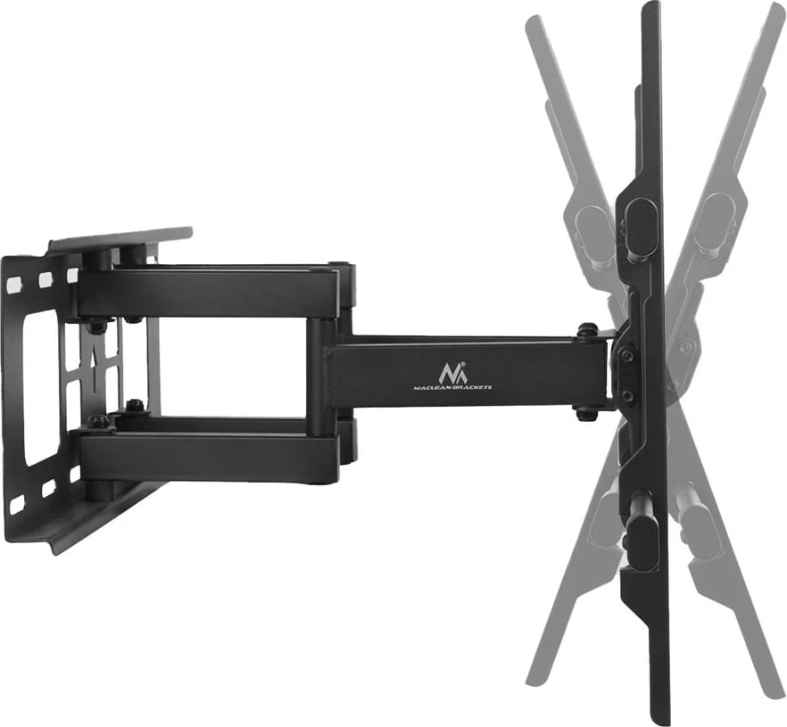Mbajtëse TV Maclean MC-789, për 32-85", VESA 600x400, 60kg, e zezë