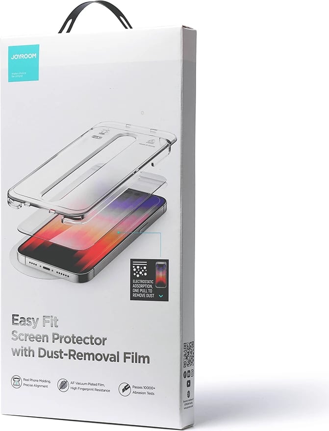 Xham i fortë mbrojtës Joyroom JR-DH11 me komplet montimi për iPhone 14 Plus, Transparent