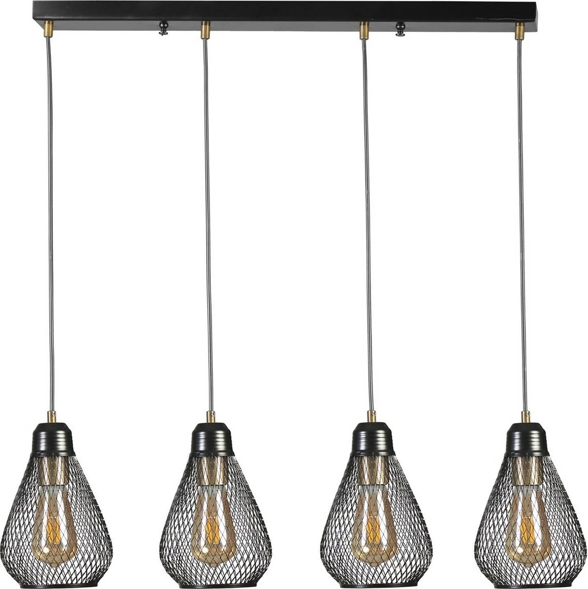 Llambë tavani Opviq, Armut 4-sh, varëse e zezë