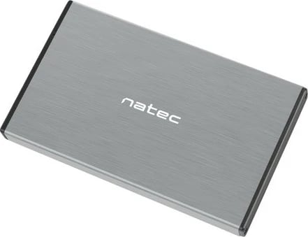 Kasë Natec Rhino Go NKZ-1281 për HDD/SSD 2.5", USB 3.0, Gri