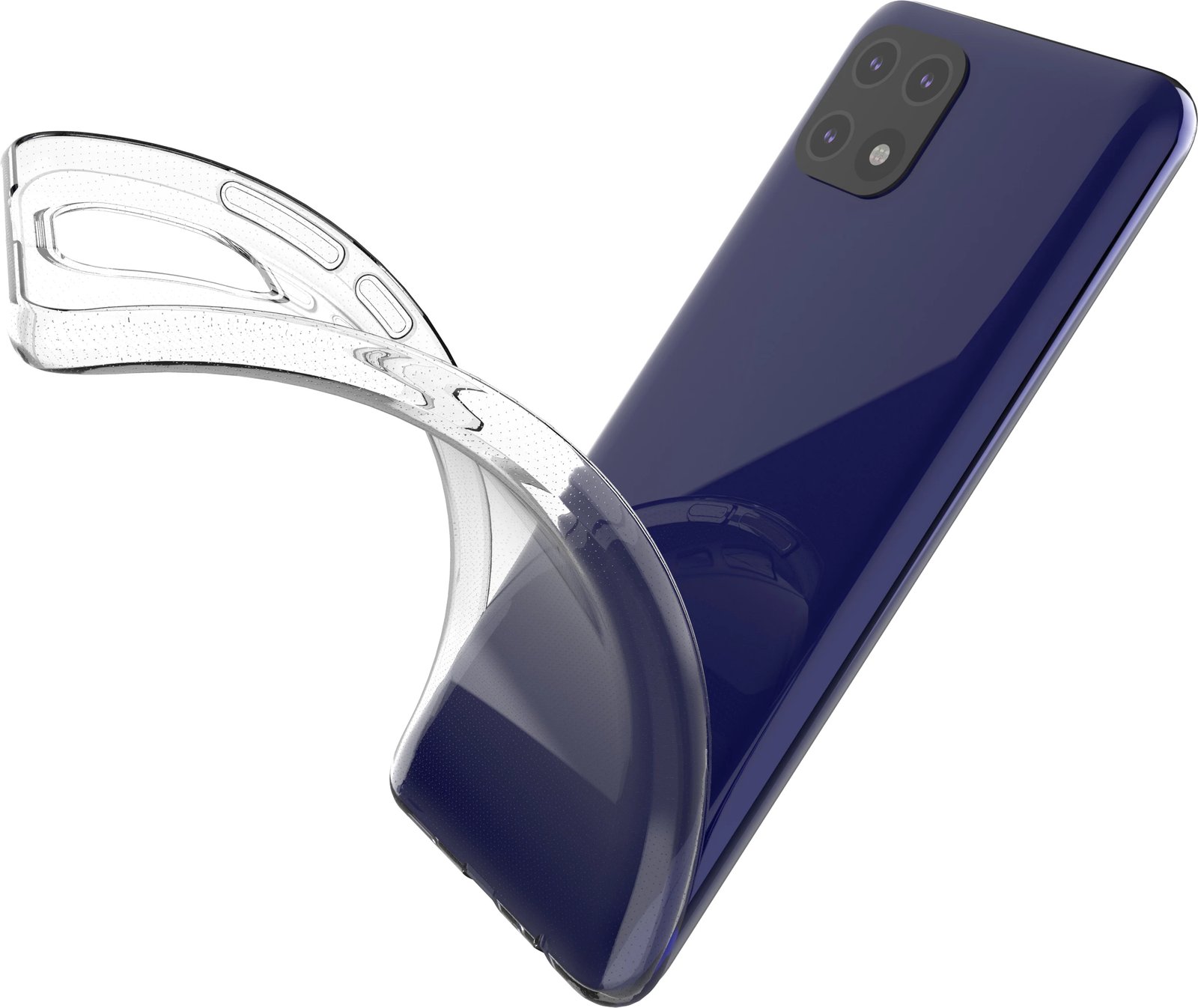 Mbështjellës Hurtel Ultra Clear 0.5mm për Samsung Galaxy A03, Transparent