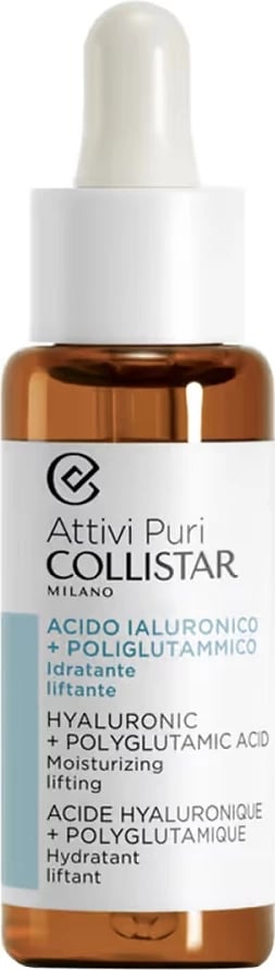 Serum për fytyrë për femra Collistar Pure Hyaluronic + Polyglutamic Acid, 30ml