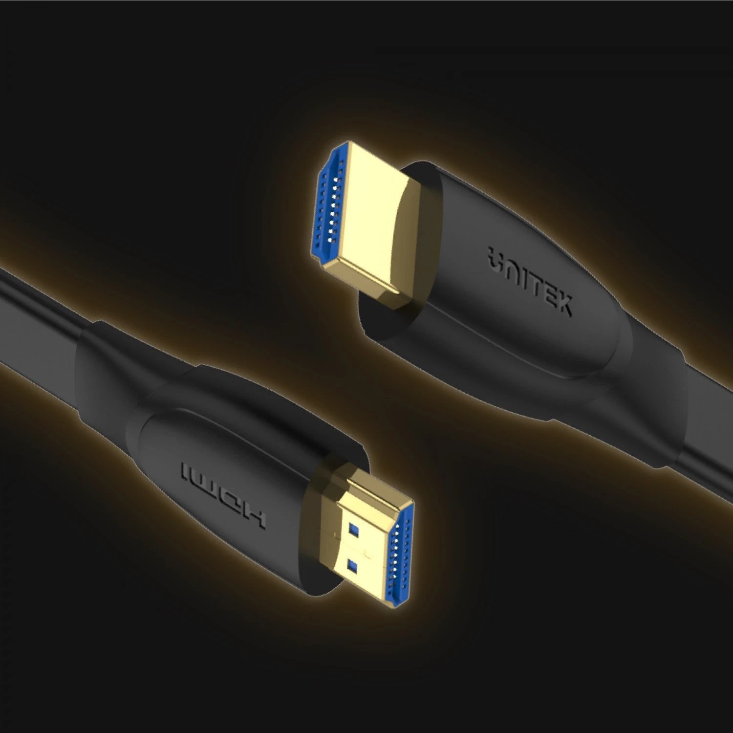 Kabëll HDMI Unitek High Speed 2.0 4K 60Hz 3m, i zi