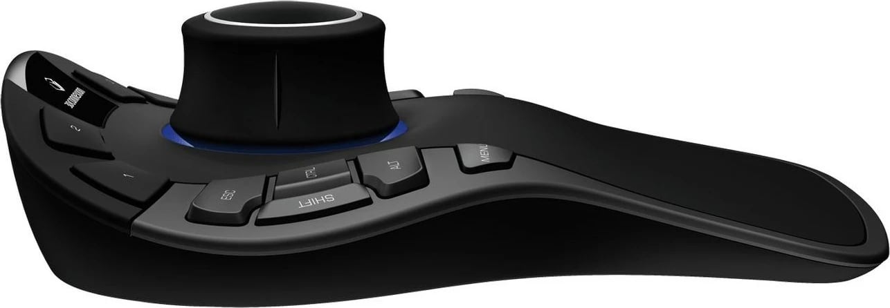 Maus 3Dconnexion SpaceMouse Pro, USB, 15 butona, zi, gri
