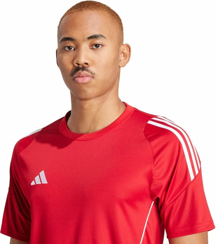Fanellë futbolli për meshkuj adidas, e kuqe
