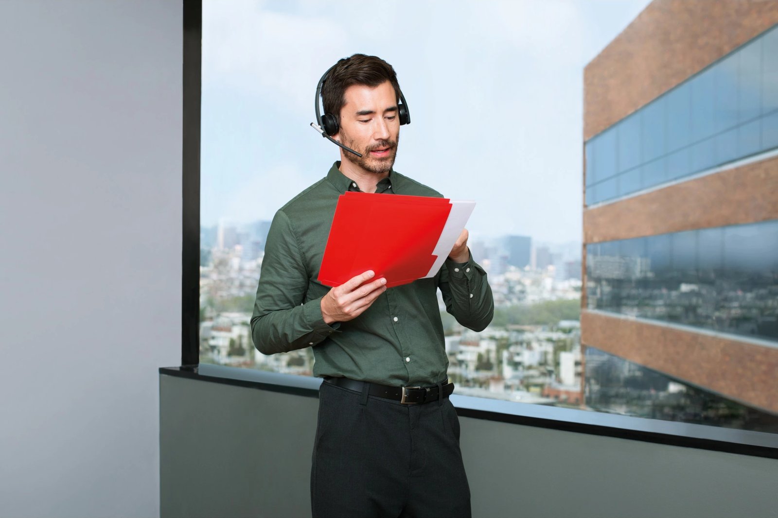 Kufje pa tela Logitech Mono H820e, Wireless, Office/Call center, 150 - 7000 Hz, 88 g, Headset, Black