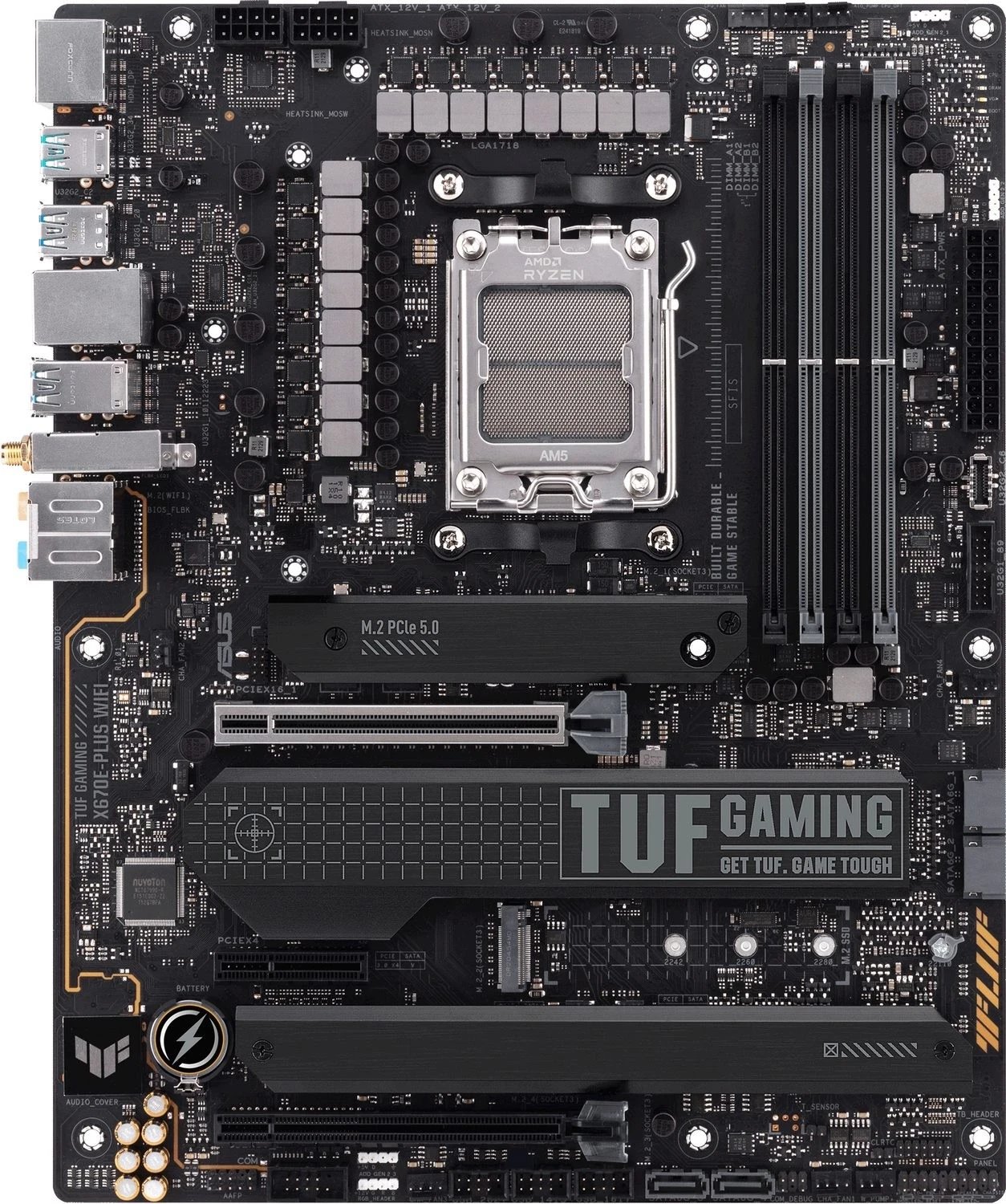 Pllakë amë Asus TUF Gaming X670E-PLUS WIFI (DDR5) - AMD X670 Pllakë amë Asus TUF Gaming X670E-PLUS WIFI (DDR5) - AMD X670
