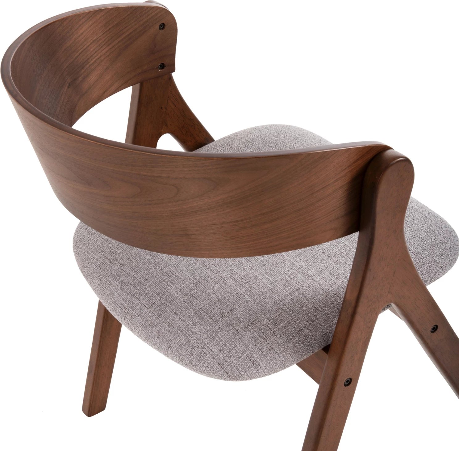 Karrige ngrënieje NEKKER FH9739.01 dru gome, ngjyrë arre, set prej 2 copë