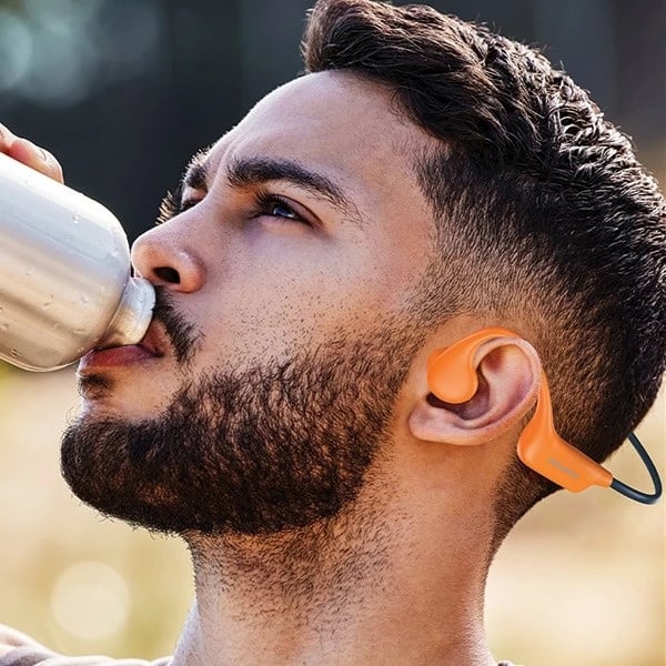 Kufje Bluetooth AWEI A899BL bone conduction, të zeza