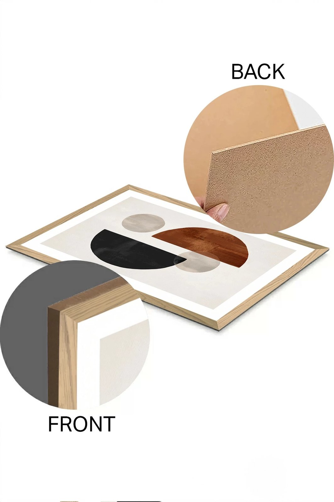 Pikturë dekorative, Wallity, Tekhammdf63, shumëngjyrëshe, 33x48cm