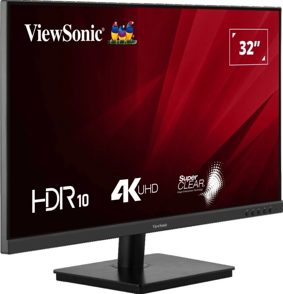 Monitor ViewSonic VA3208-4K-HD 32 inch, IPS, 4K UHD, 4 ms, 60 Hz, HDR10, HDMI, zi