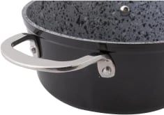 Set tenxhere Lamart LT1283, 5 pjesë, Granit, e zezë/gri