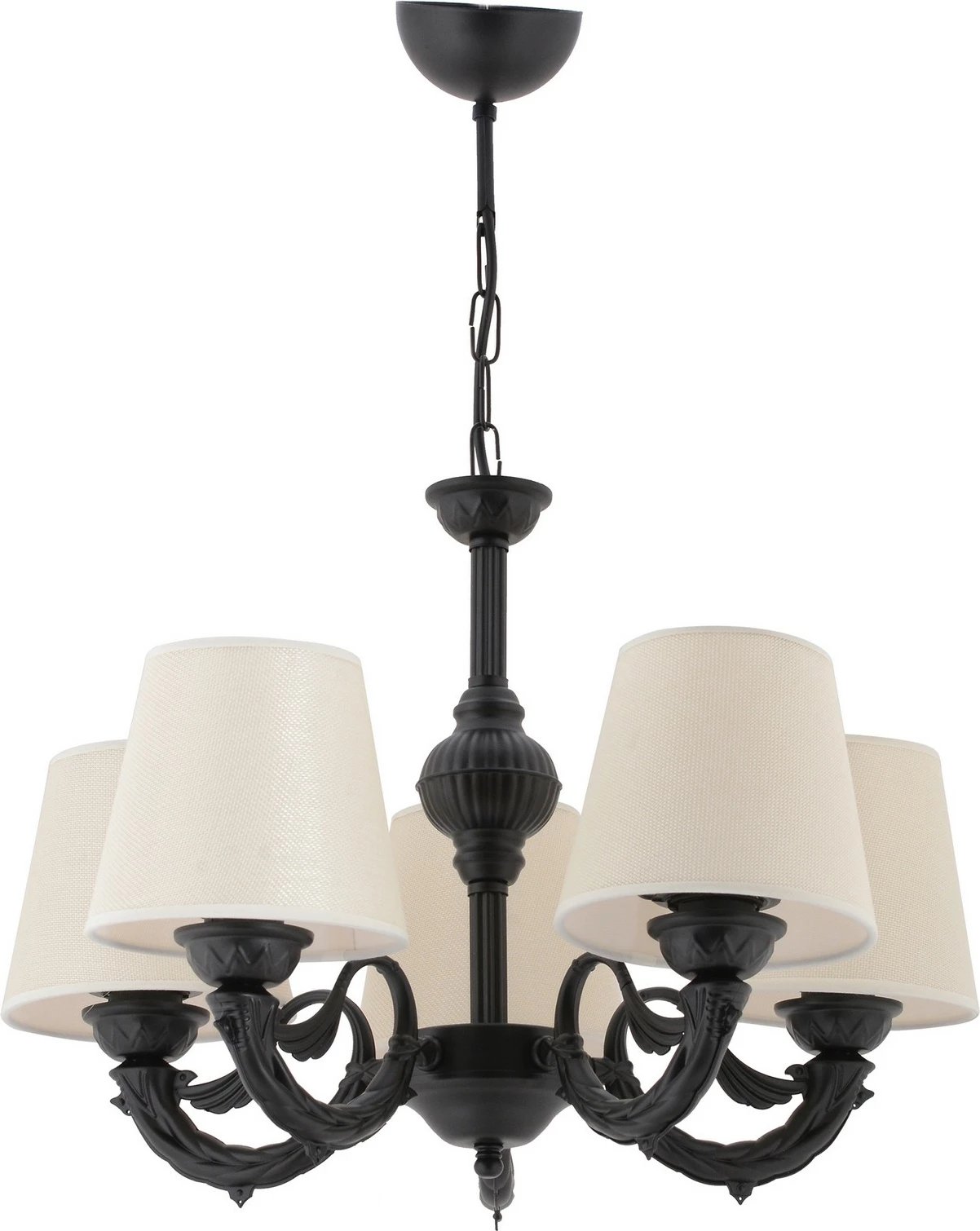 Llambë tavani Fiona, krem dhe e zezë, Opviq