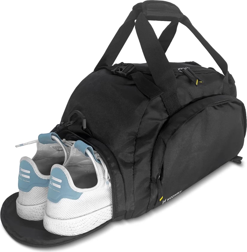 Çantë sportive/udhëtimi Wozinsky WSB-B01, 16L, 40x20x25cm, e zezë