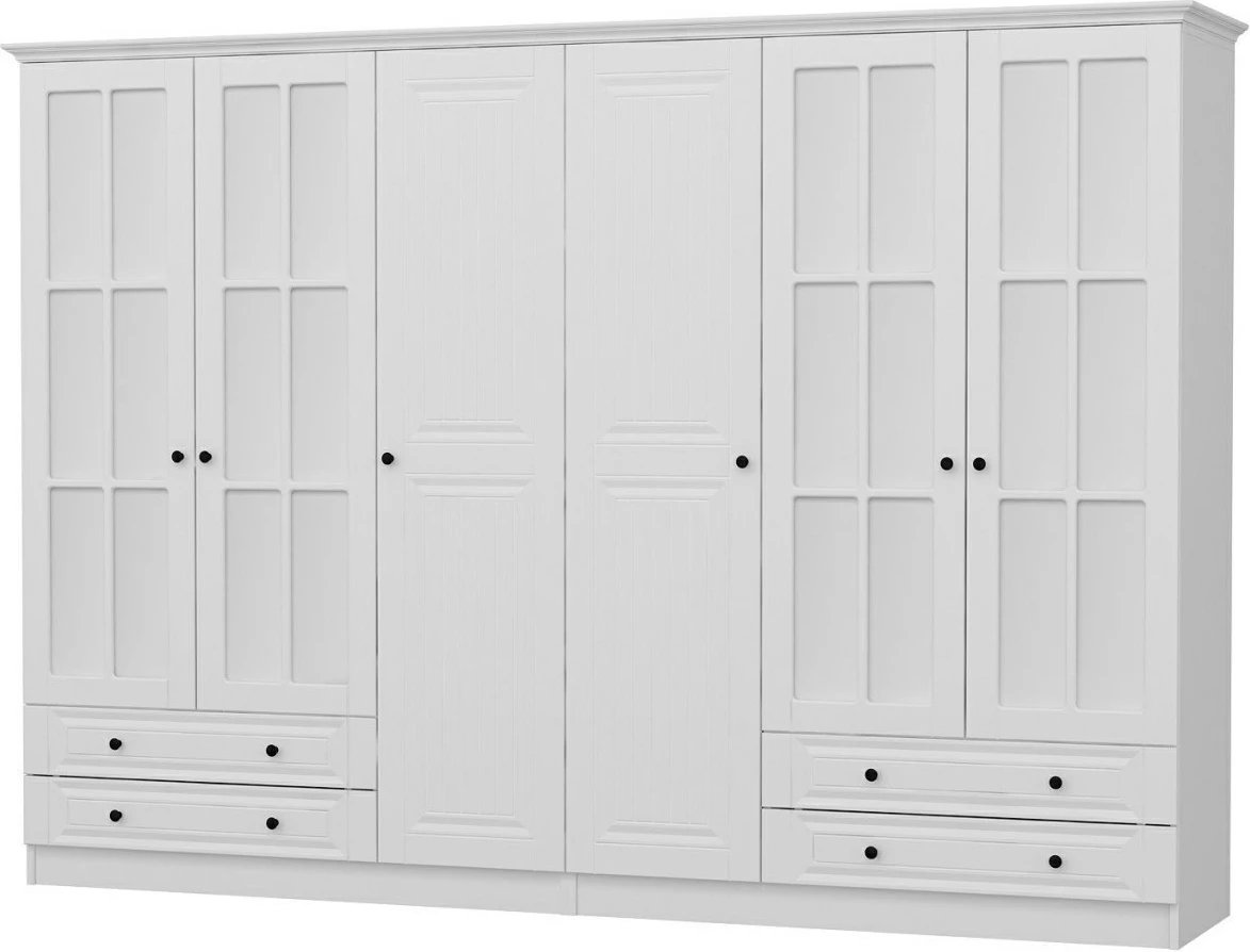 Dollap Skye Decor, ngjyrë e bardhë, Kale Mebran, 4020