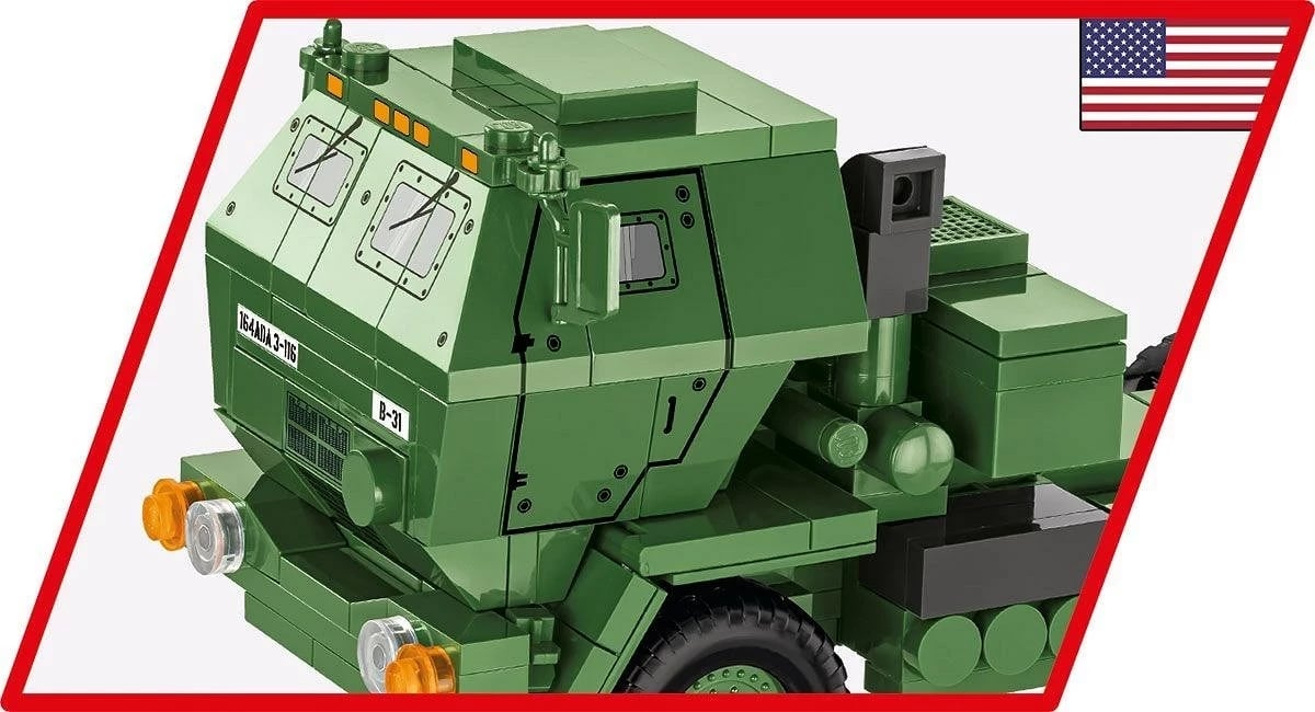 Set ndërtimi COBI M142 HIMARS, 621 copa, Jeshile