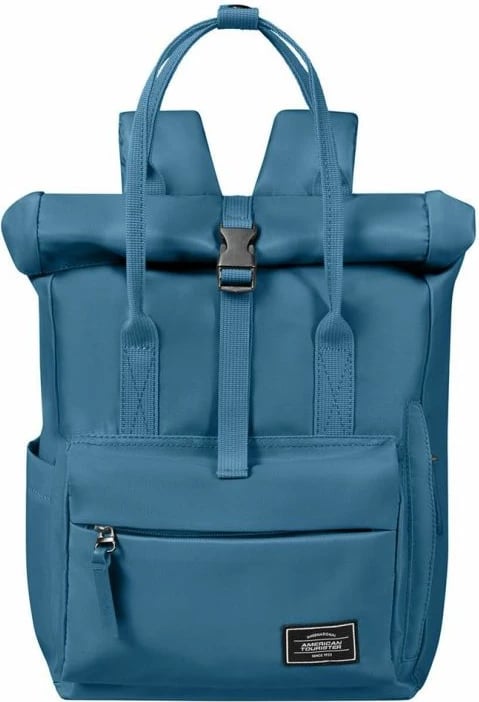 Çantë shpine American Tourister, unisex, e kaltër