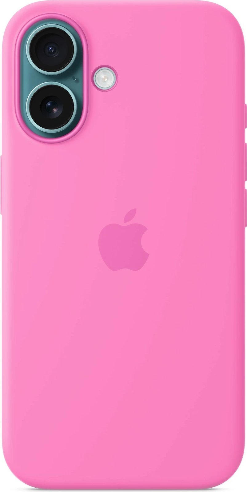 Mbështjellës Apple iPhone 16, silikon, MagSafe, 6.1 inch, rozë