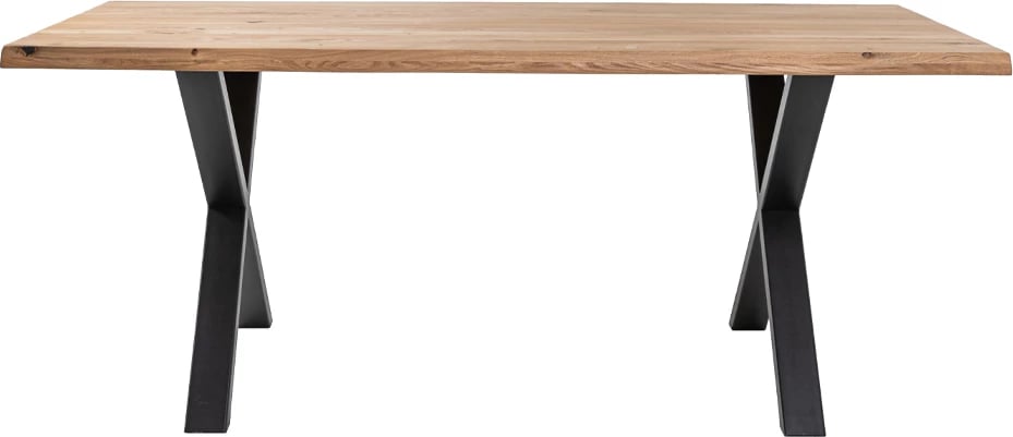 Tavolinë Dilegno, ngjyrë natyrale, 180x95x76