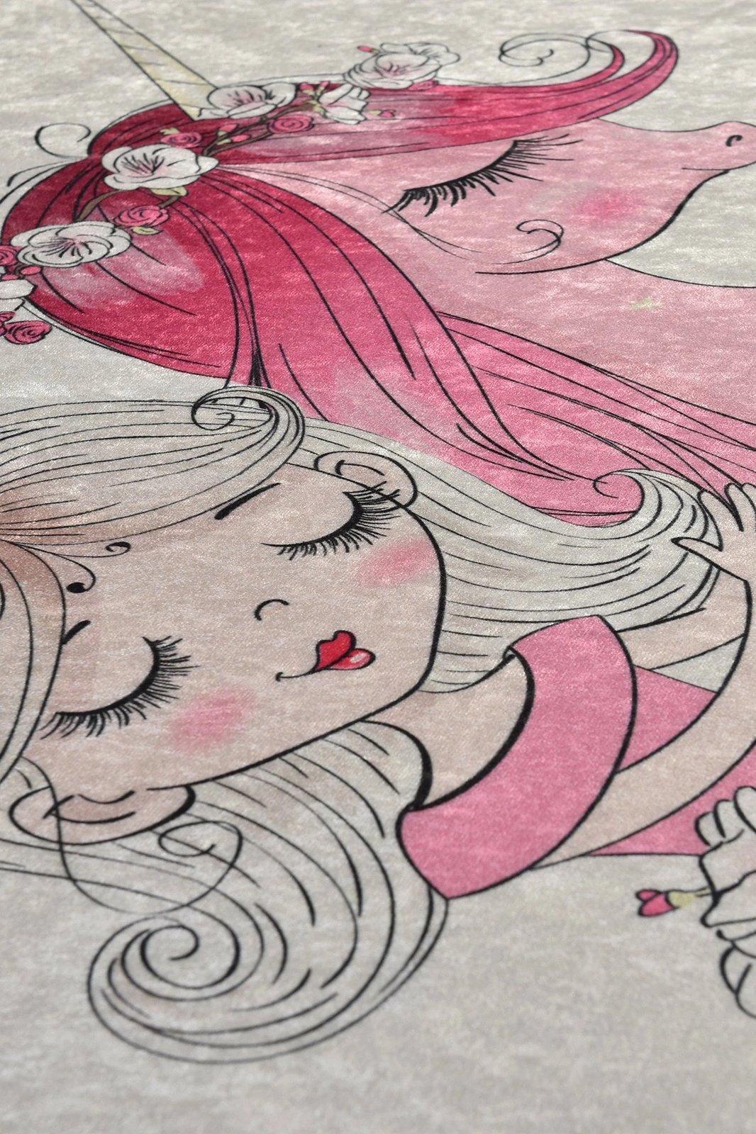 Qilim për fëmijë, shumëngjyrësh, 100x160cm, Conceptum Hypnose Little Princess