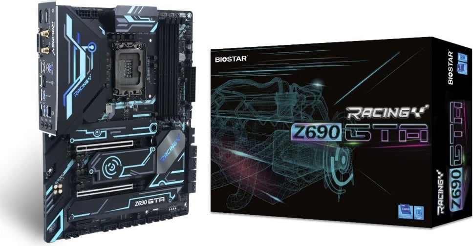 Pllakë amë Biostar Z690GTA, Intel, LGA 1700, DDR4-SDRAM, 128 GB