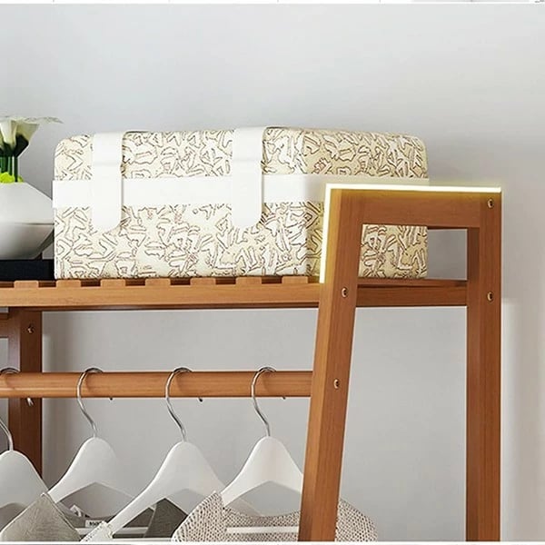 Raft druri për organizimin e rrobave Nextdeco, H140x160x40cm