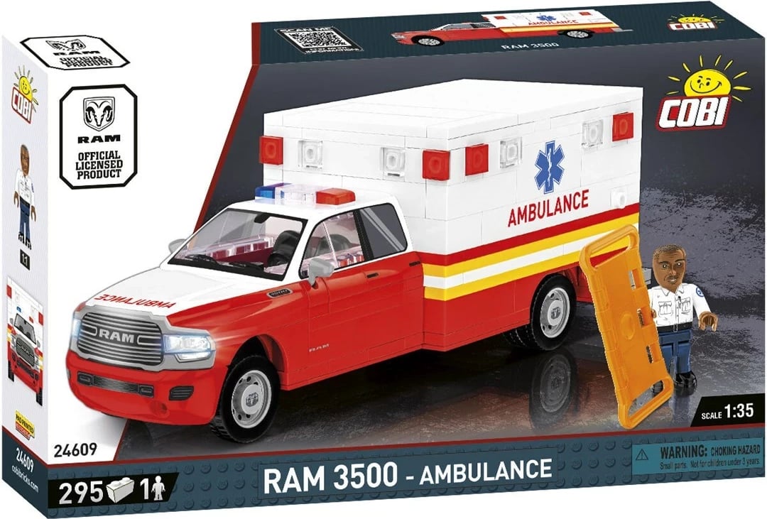 Model Ambulancë RAM 3500 COBI, Plastik