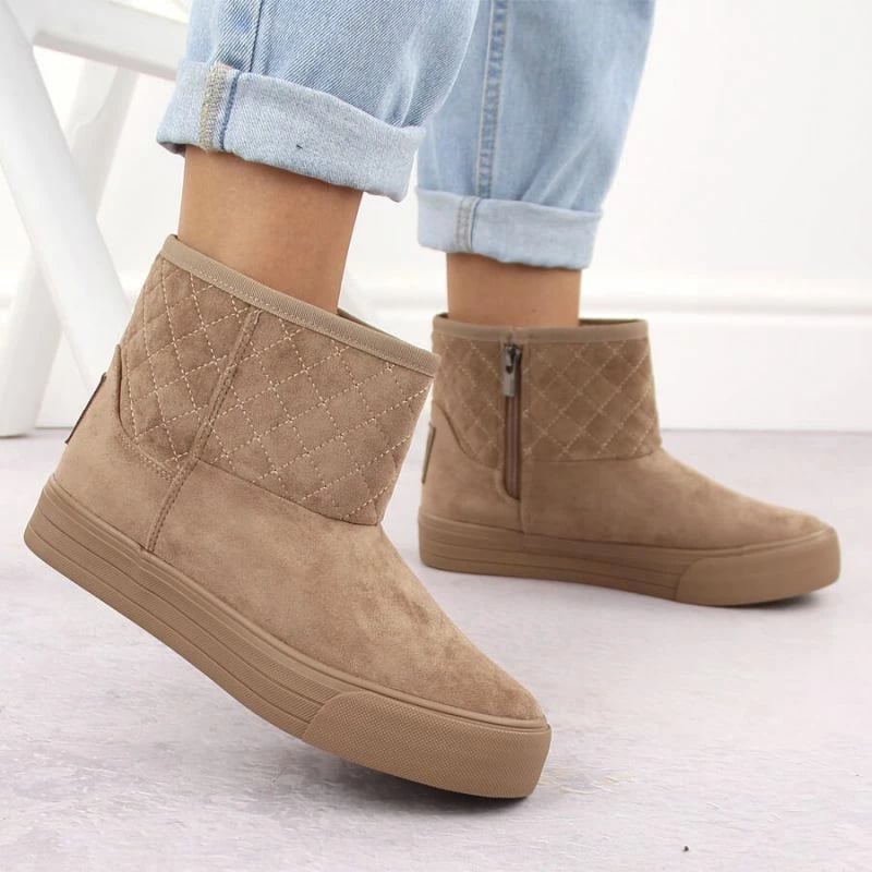 Çizme për femra Big Star, bezhë