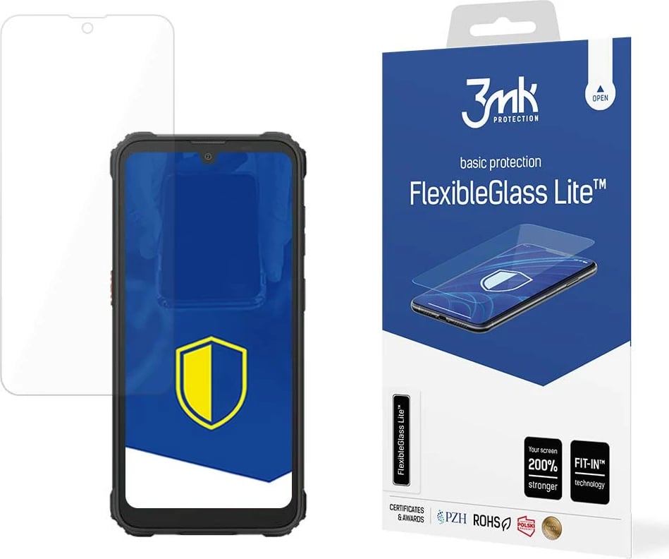 Xham hibrid mbrojtës FlexibleGlass Lite 3mk për Blackview BV5300 Pro, Transparent