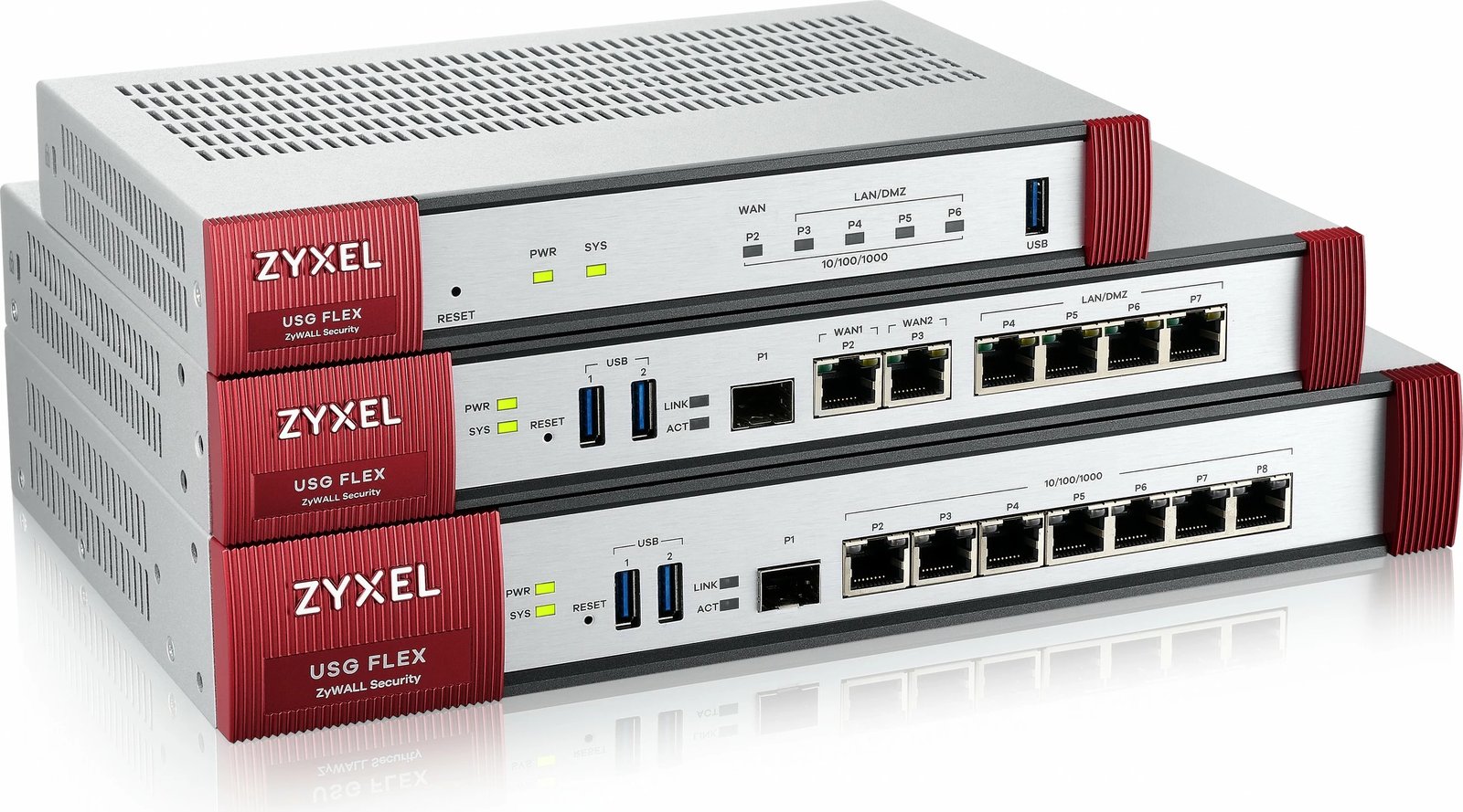 Firewall Zyxel USG Flex 100, 0.9 Gbit/s, 0.27 Gbit/s, 42.65 BTU/h, 989810 h, DCC, CE, C-Tick, LVD, IPSec, SSL/TLS