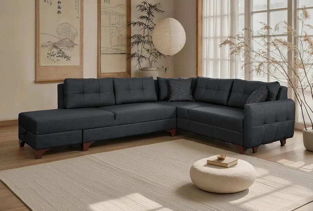 Këndare C-Loft, ngjyrë antracit, Atelier del Sofa
